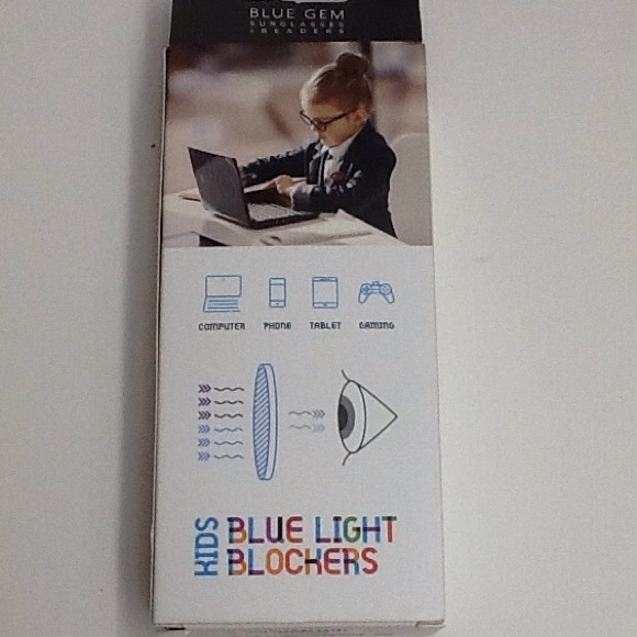 Blue gem kids blue light blockers - Picture 3 of 3